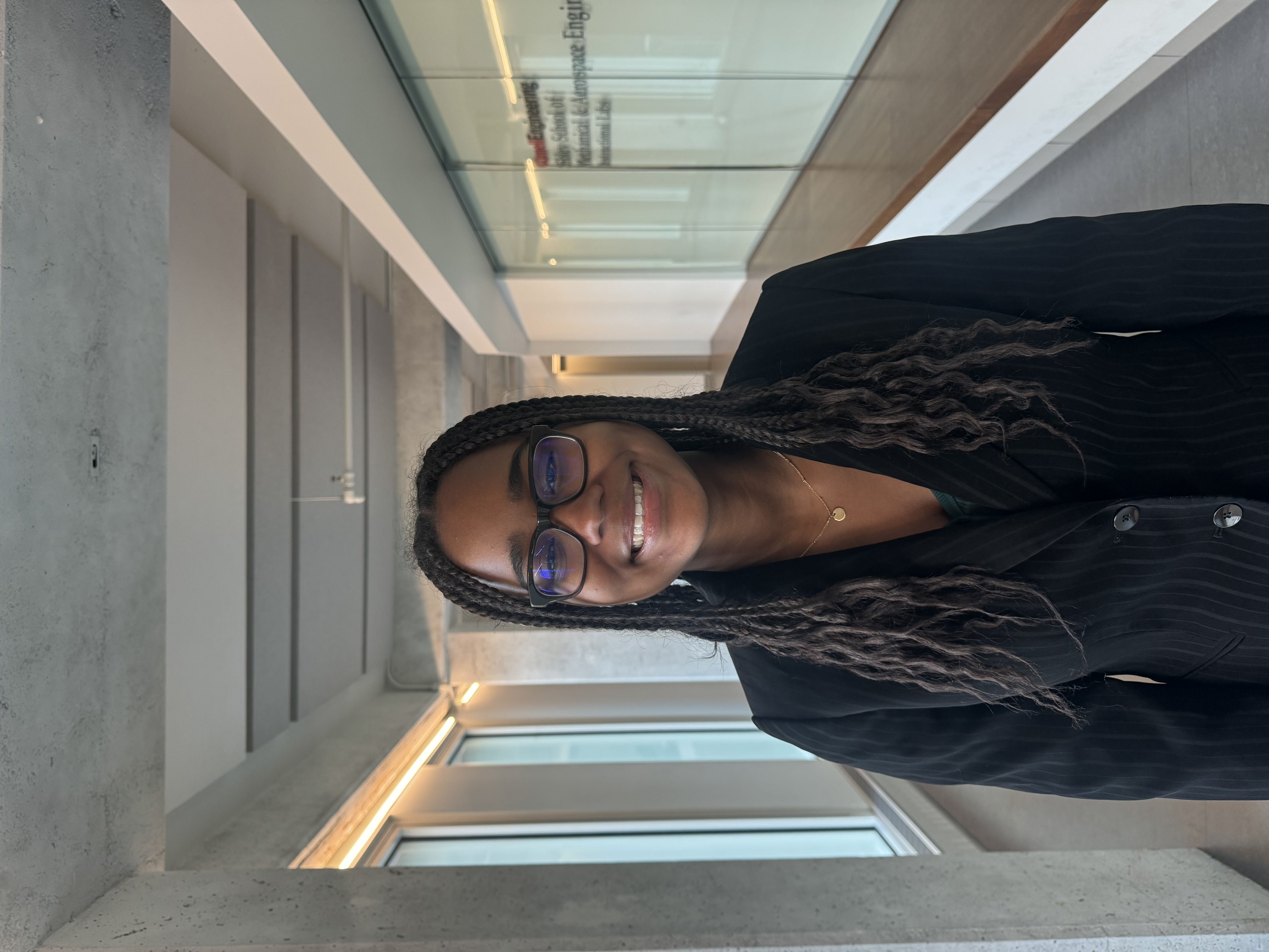 Meet Ariana Samuels! <br><br>
              Sophomore studying Biomedical Engineering. Interests include NSBE and a book club. 
              Enjoys hiking, painting, and watching reality TV shows with friends. 